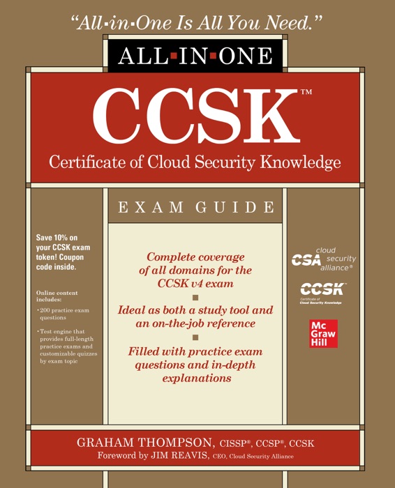 CCSK Certificate of Cloud Security Knowledge All-in-One Exam Guide