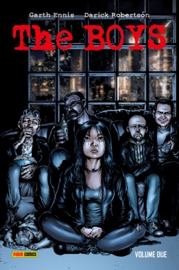 Capa do livro The Boys de Garth Ennis