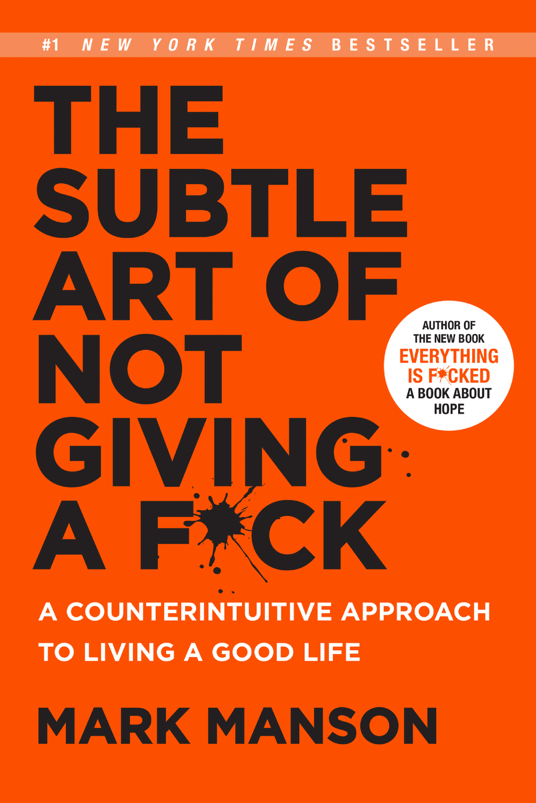 Read book The Subtle Art of Not Giving a F*ck