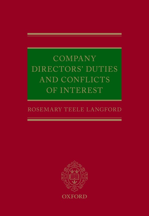 Company Directors' Duties and Conflicts of Interest