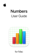 Numbers User Guide for Mac Numbers User Guide for Mac