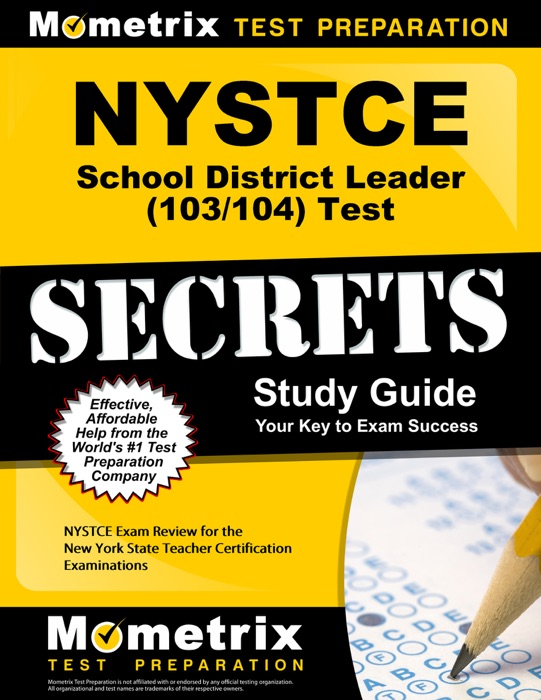 NYSTCE School District Leader (103/104) Test Secrets Study Guide