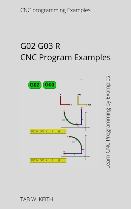 G02 G03 R CNC Program Examples