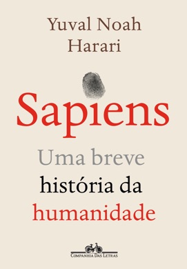 Capa do livro Sapiens: Uma Breve História da Humanidade de Yuval Noah Harari