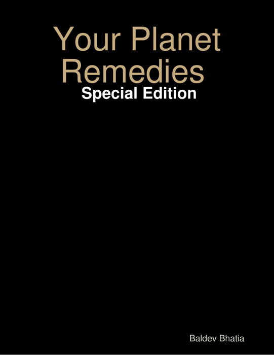 Your Planet Remedies  -  Special Edition