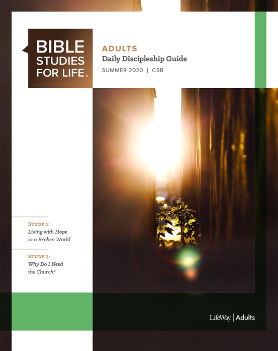 Bible Studies for Life: Adult Daily Discipleship Guide - CSB - Summer 2020