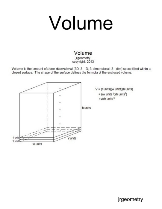 Volume