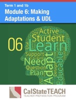 Module 6: Making Adaptations & UDL