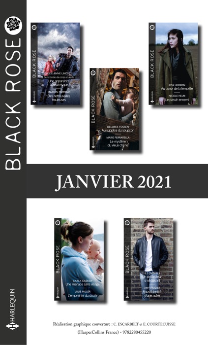 Pack mensuel Black Rose : 10 romans (Janvier 2021)