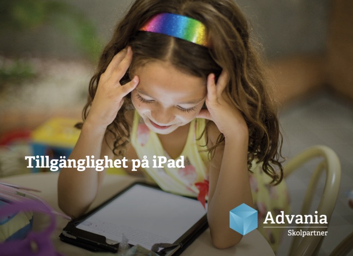 Tillgänglighet på iPad