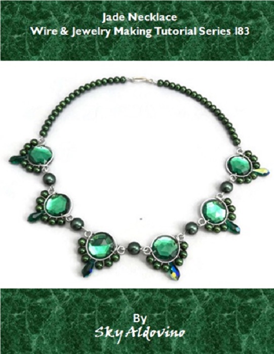 Jade Necklace Wire & Jewelry Making Tutorial Series I83