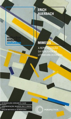 Capa do livro Mimesis: A Representação da Realidade na Literatura Ocidental de Erich Auerbach