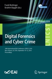 Book's Cover of Digital Forensics and Cyber Crime