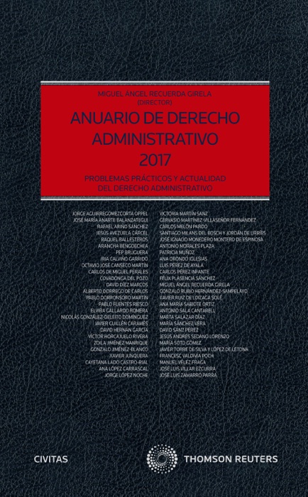 Anuario de Derecho Administrativo 2017