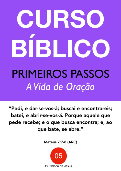 Oração - Curso Bíblico Primeiros Passos