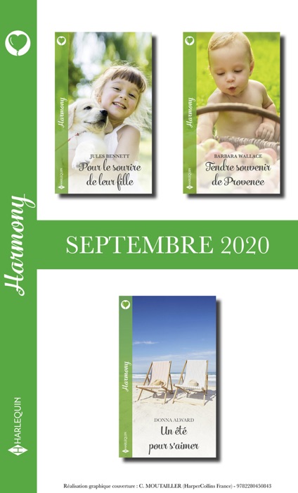 Pack Mensuel Harmony : 3 romans (Septembre 2020)
