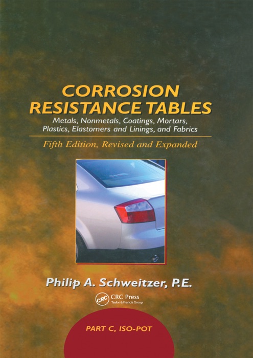 Corrosion Resistance Tables