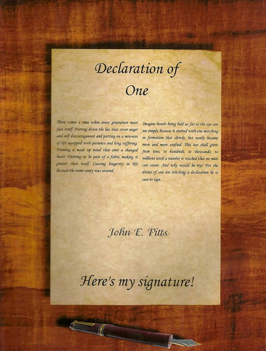 Declaration of One 