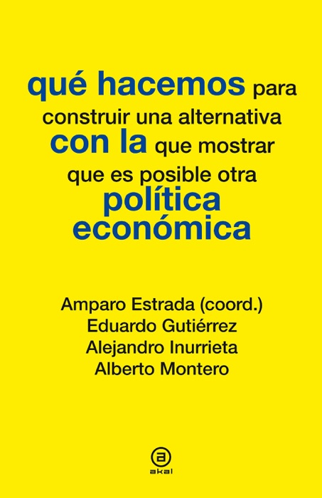 Qué hacemos con la política económica