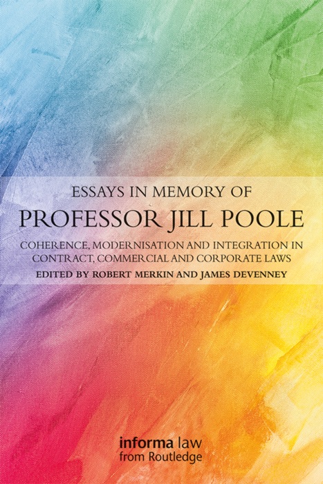 Essays in Memory of Professor Jill Poole