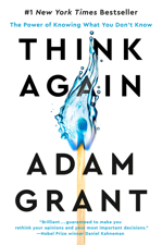 Think Again - Adam Grant Cover Art