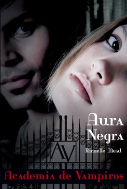 Capa do livro Aura Negra de Richelle Mead