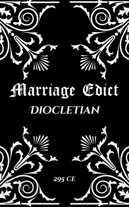 Diocletian's Marriage Edict