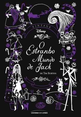 Capa do livro O Estranho Mundo de Jack de Tim Burton