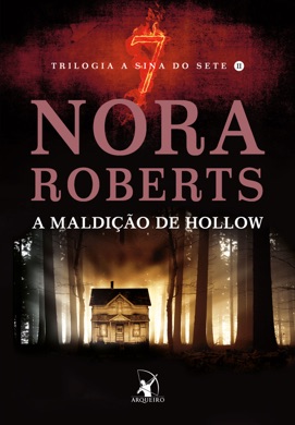 Capa do livro A Maldição de Hollow de Nora Roberts