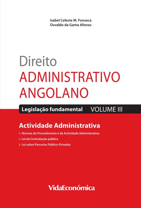 Direito administrativo angolano - Vol. III