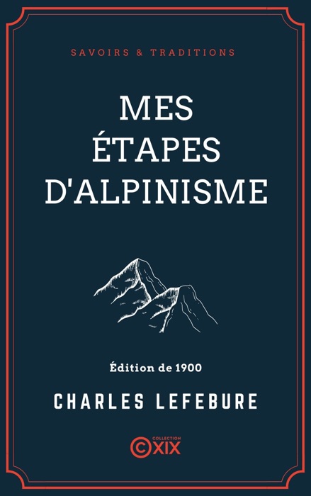 Mes étapes d'alpinisme