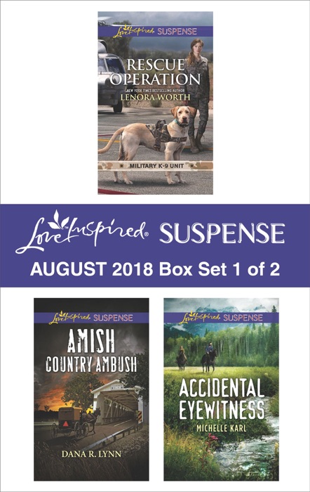 Harlequin Love Inspired Suspense August 2018 - Box Set 1 of 2