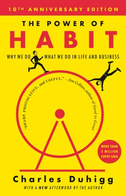 Capa do livro The Power of Habit: Why We Do What We Do in Life and Business de Charles Duhigg