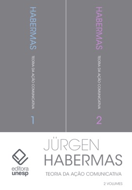 Capa do livro Ação Comunicativa e Racionalidade Social de Jürgen Habermas
