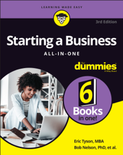 Starting a Business All-in-One For Dummies - Eric Tyson &amp; Bob Nelson Cover Art