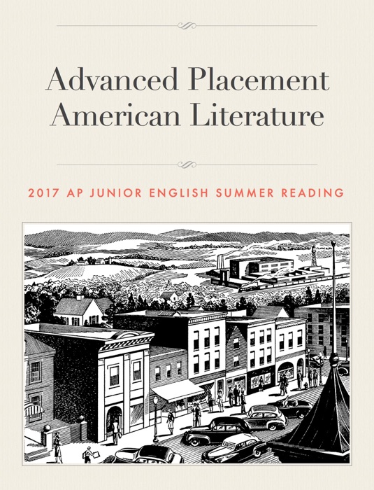 Advanced Placement American Literature Summer Reading Book
