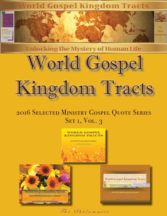 World Gospel Kingdom Tracts, Vol. 3