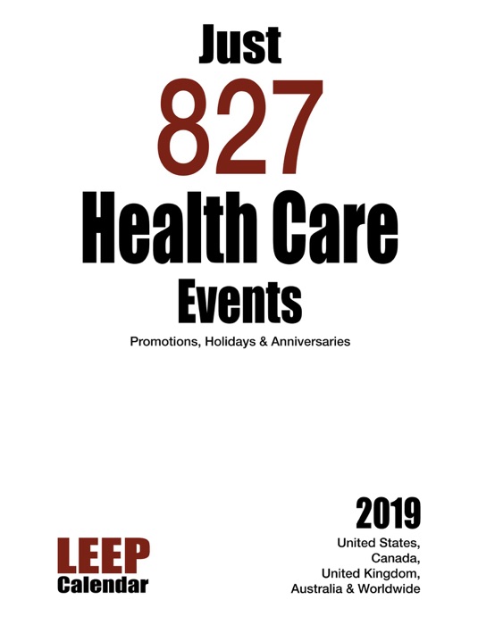Just 827 Health Care Events