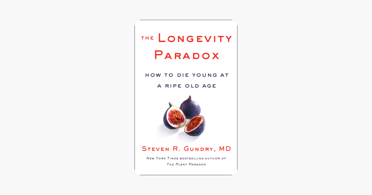 The Longevity Paradox - Dr. Steven R. Gundry, M.D. The Longevity Paradox - Dr. Steven R. Gundry, M.D.