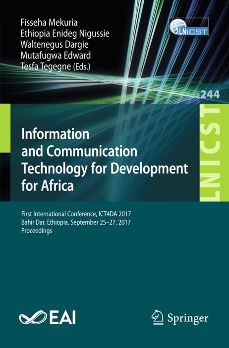 Information and Communication Technology for Development for Africa