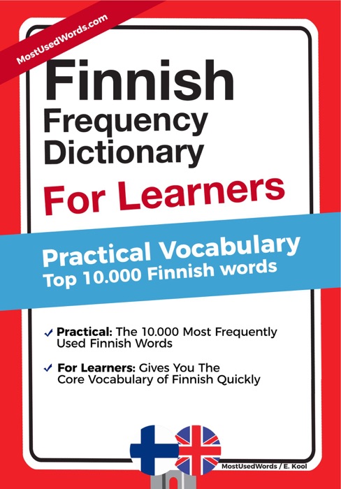 Finnish Frequency Dictionary for Learners - Practical Vocabulary - Top 10000 Finnish Words