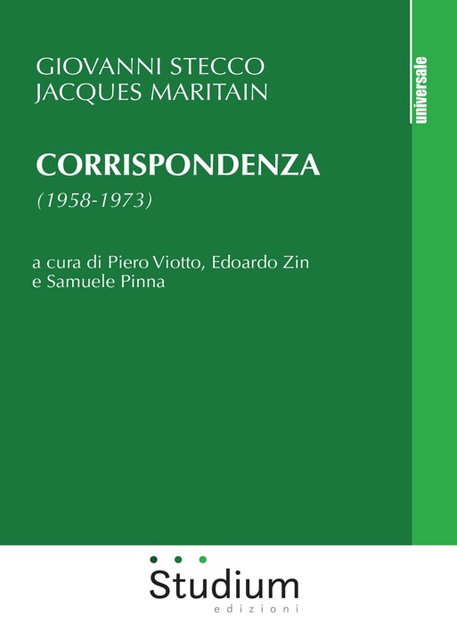 Corrispondenza (1958-1973)