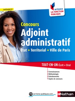 Adjoint administratif - Etat, Territorial, Ville de Paris - Marie-Hélène Stebe, Stéphane Gachet, Philippe Margenti, Laurent Barnet, Danièle Bon & Élisabeth Simonin