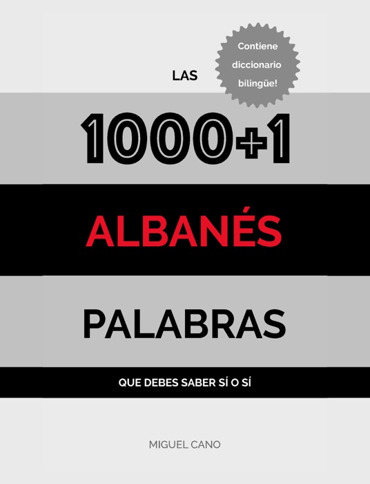 Albanés: Las 1000+1 Palabras que debes saber sí o sí