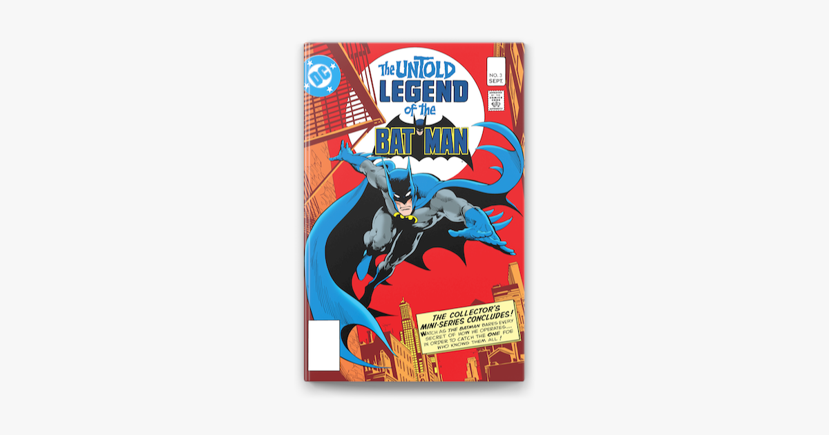 Apple Books 上的《The Untold Legend of the Batman (1980-) #3》