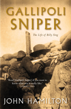 Gallipoli Sniper - John Hamilton Cover Art