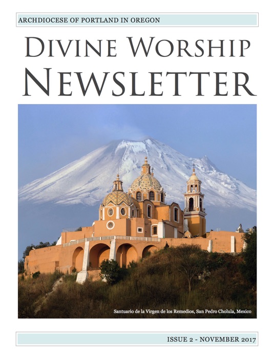 Divine Worship Newsletter - November 2017