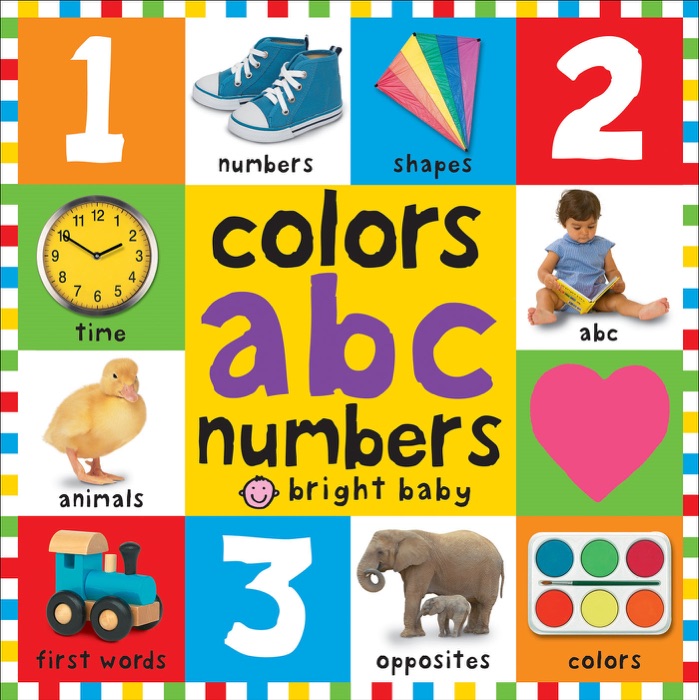 Big Board Books Colors, ABC, Numbers