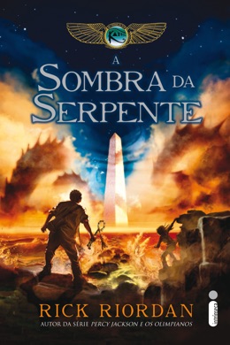 Capa do livro As Crônicas dos Kane: A Sombra da Serpente de Rick Riordan