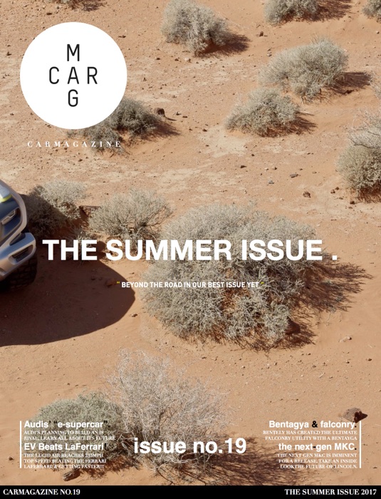 Carmagazine. The Summer Issue